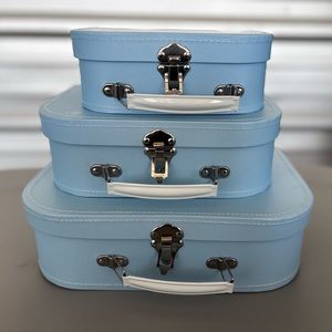 Decorative storage boxes/mini suitcases